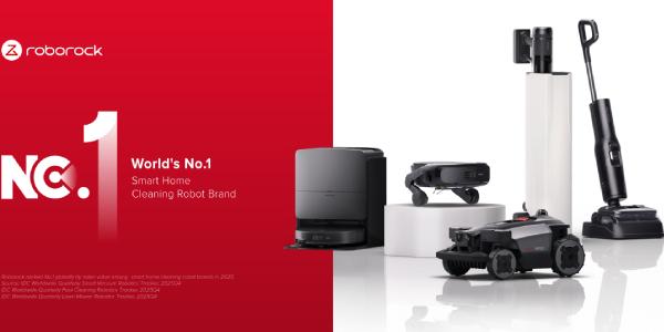중국 로보락  2025년 세계 로봇청소기 시장점유율 17 7 로 1위
