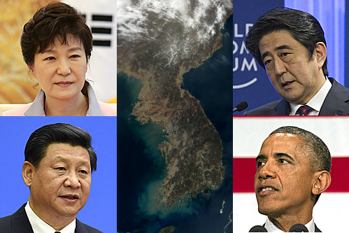 미국 일본, 시진핑 손잡은 박근혜 행보 촉각