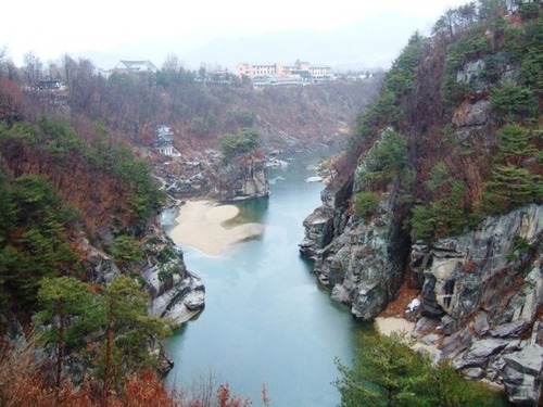 래프팅, 하늘에서 노를 젓는 체험
