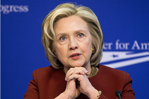 힐러리 클린턴 대선 출마 선언, 중산층 재건 내세워