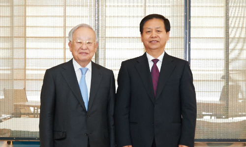 손경식, 중국 헤이룽장성 서기 만나 CJ 중국사업 논의