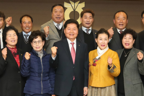 김병원, 농업인단체장 만나 "헌법에 농업의 가치 반영해야"