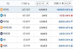 비트코인 이더리움 리플 시세 다시 오름세로 돌아서