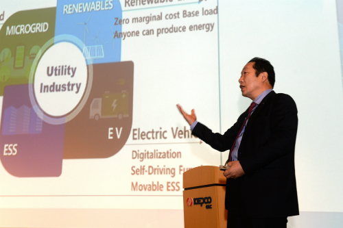 이배수 한전기술 사장 취임식에서 “에너지 전환정책에 적극 부응”