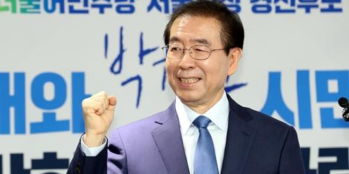 [오늘Who] 박원순, 직원과 '삼선짜장면' 먹고 서울시장 3선 도전