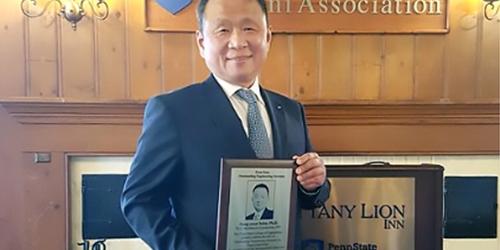 두산인프라코어 사장 손동연, 펜실베니아공대 최고 동문상 받아