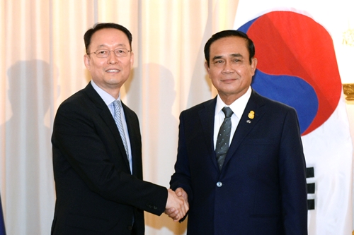 백운규, 태국 총리와 주요 부처 장관 만나 경제협력 확대 논의 