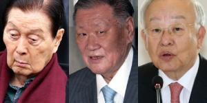 손경식은 왕성, 정몽구는 한 발 물러서, 신격호 이건희는 퇴진