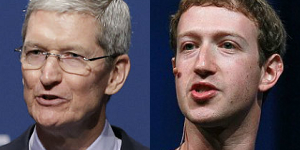 [오늘Who] 팀 쿡과 저커버그 '개인정보' 설전, 대선후보 전초전인가