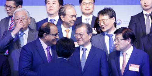 문재인 “싱가포르 혁신자본에 한국 정보통신기술 결합하면 시너지”