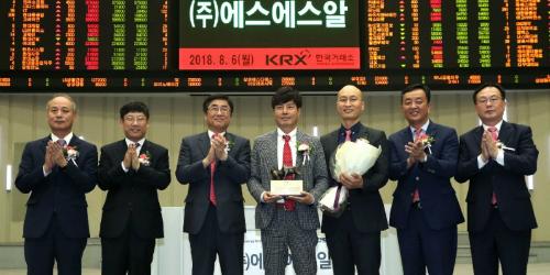 에스에스알 코스닥 상장 첫 날 상한가로 화려한 데뷔 