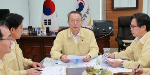 백운규 “태풍 상륙 대비해 에너지시설 모두 점검해야"