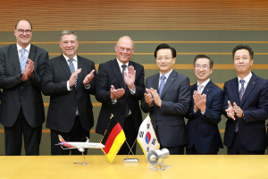 아시아나항공, 독일 전문업체와 항공기 엔진수리 협약 맺어 