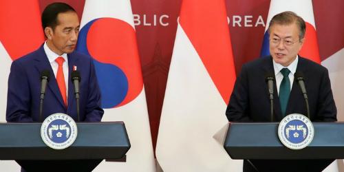 문재인, 인도네시아 대통령과 전투기 잠수함 협력확대 합의 