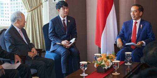 손경식 신현재 허민회, 인도네시아 대통령 만나 CJ와 협력 논의 