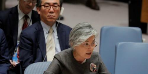 강경화 “핵없는 한반도 목표에 더욱 가까워지고 있다”