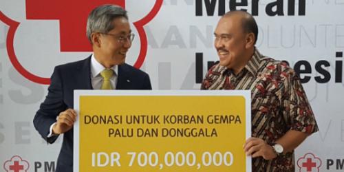 윤종규, 인도네시아 지진 구호 위해 KB금융 성금 기부 