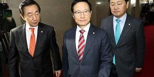 홍영표 김성태 김관영, 예산안 심사기간 연장 합의 실패 