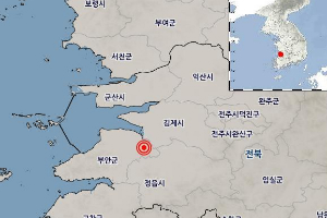 전북 부안에서 규모 2.3 지진 발생, 기상청 “지진 피해 없을 듯”