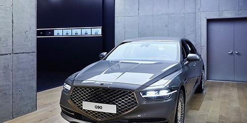 현대차 제네시스, G90 특별전시회 열어  체험기회 확대 