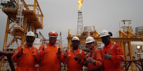 삼성중공업이 건조한 나이지리아 해양플랜트에서 원유 생산 성공
