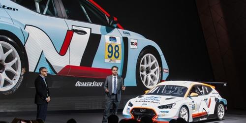 현대차 고성능경주차 '벨로스터N TCR' 공개, 