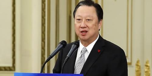 [오늘Who] 박용만, 대통령과 기업인 대화 이끌며 상의 위상 또 과시  