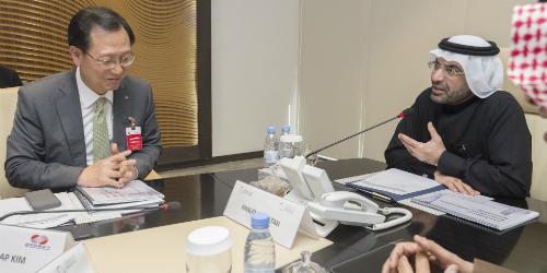 김종갑, 사우디아라비아에서 원전 수주 위해 한국전력 세일즈 