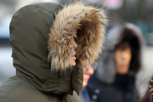 18일 아침까지 찬바람 불고 강추위 이어져, 낮부터 영상으로 올라 풀려