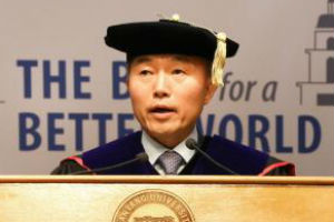 김우승, 한양대 총장 취임식에서 “산학협력과 교육혁신 주도”