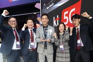 KT, '지니페이'와 ‘5G 통합제어체계 기술’로 MWC2019에서 수상