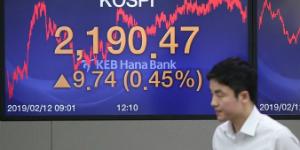 코스피 '미국 셧다운 우려 해소'에 올라, 코스닥은 하루 만에 하락  