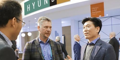 유정석, 북미 주방욕실 전시회 참가해 현대L&C 해외사업 강화