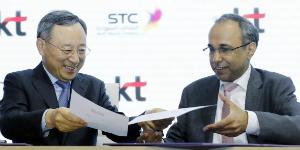 황창규, 사우디아라비아 국영통신사와 KT 신사업 영토 확대 
