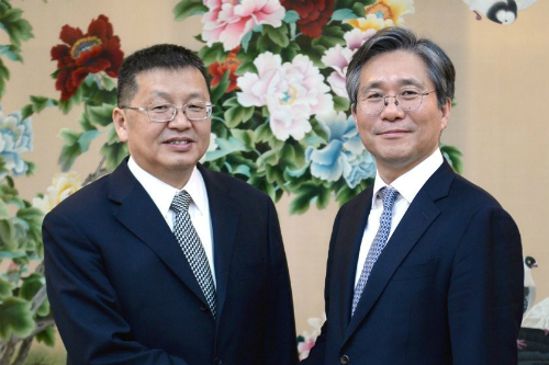 성윤모, 중국 국가에너지국장 만나 미세먼지 저감방안 협력 논의