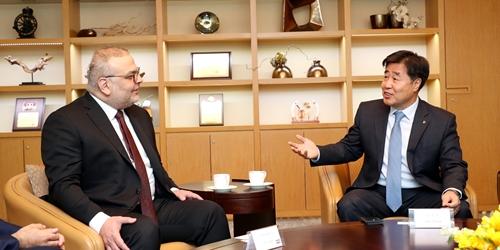 김형, 카타르 공공사업청장 만나 대우건설과 협력 논의 