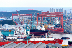 한국 조선사, 10월 발주선박의 86% 수주해 중국 제치고 1위 되찾아 