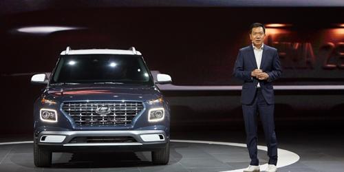 현대차, 밀레니얼세대 겨냥한 경형 SUV '베뉴' 뉴욕에서 공개