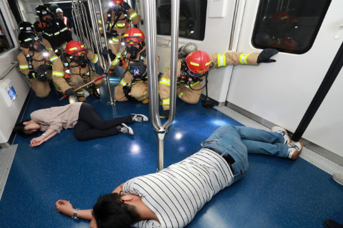 구본환, 인천공항 비상상황 대응훈련 진두지휘 