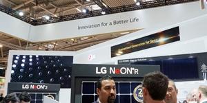 LG전자, 독일 태양광에너지 전시회에서 프리미엄 모듈 공개