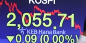 코스피 '외국인 팔자'에 3거래일째 하락, 코스닥도 1%대 하락