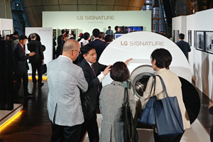 LG전자, 초프리미엄 가전 ‘LG 시그니처’ 일본 출시
