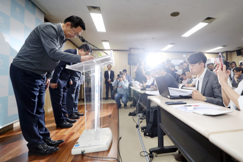 박남춘 인천주민에게 사과, “붉은 수돗물 초기대응 미흡해 불신 자초”