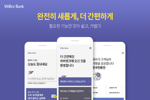 우리은행 모바일앱 위비뱅크 재단장 뒤 20~30대 이용 급증 