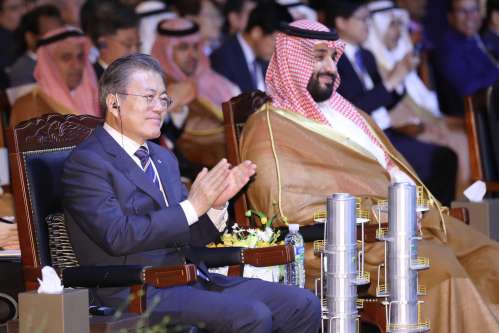 에쓰오일, 사우디아라비아 왕세자 지원 업고 에너지화학기업 대변신