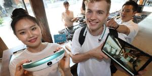 KT, 360도 촬영영상 실시간 전송하는 웨어러블 카메라 '핏 360' 내놔 