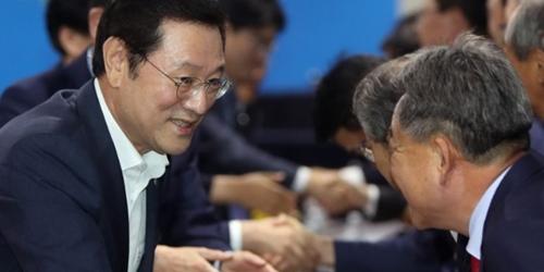 '광주형 일자리' 완성차공장 설립 투자 협약식, 이용섭 