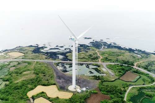 두산중공업, 5.5MW급 해상 풍력발전시스템 국제인증 획득