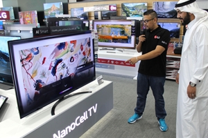 LG전자, 아랍어 지원하는 인공지능TV 제품군을 중동에 내놔 