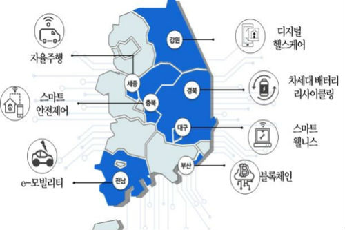 전국 시도 7곳 '규제자유특구' 지정, <a href='https://www.businesspost.co.kr/BP?command=article_view&num=173498' class='human_link' style='text-decoration:underline' target='_blank'>박영선</a> "제2 벤처붐 기대"  